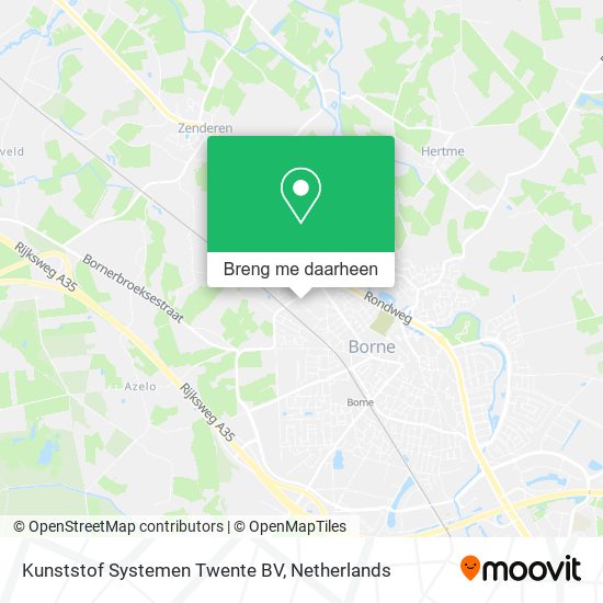 Kunststof Systemen Twente BV kaart