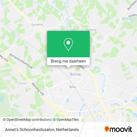 Annet's Schoonheidssalon kaart