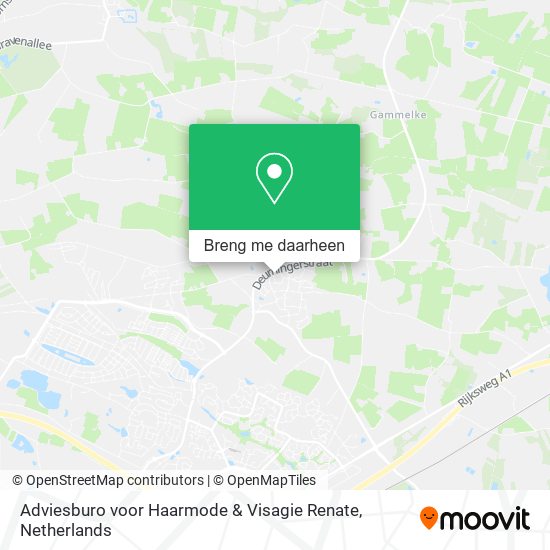 Adviesburo voor Haarmode & Visagie Renate kaart