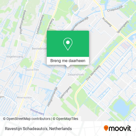 Ravestijn Schadeauto's kaart
