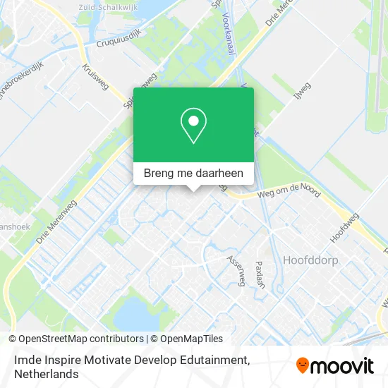 Imde Inspire Motivate Develop Edutainment kaart