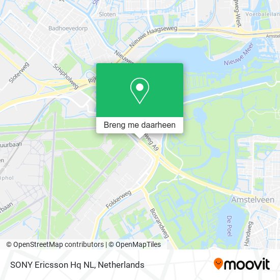 SONY Ericsson Hq NL kaart