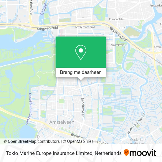 Tokio Marine Europe Insurance Limited kaart