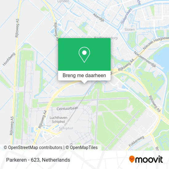 Parkeren - 623 kaart