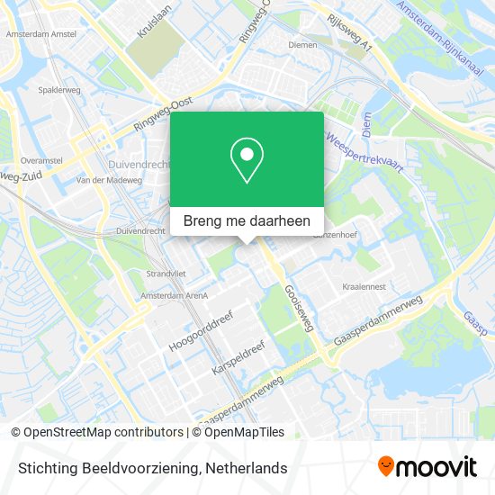 Stichting Beeldvoorziening kaart