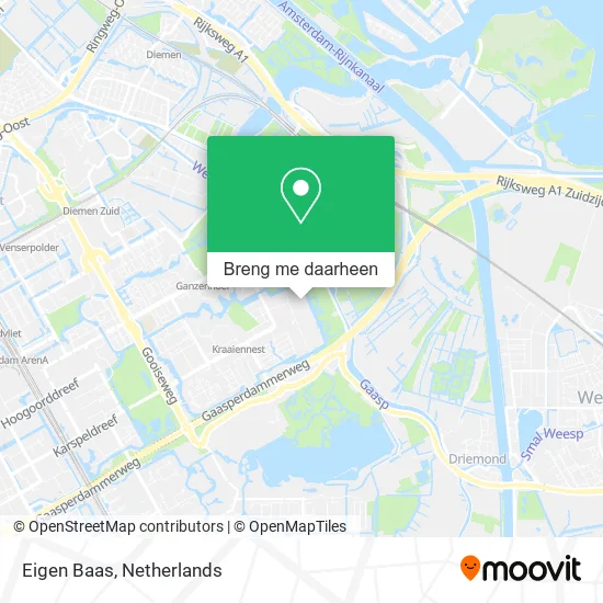 Eigen Baas kaart