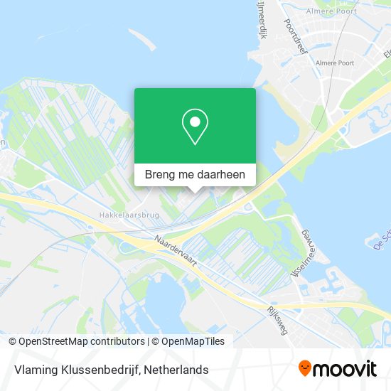 Vlaming Klussenbedrijf kaart