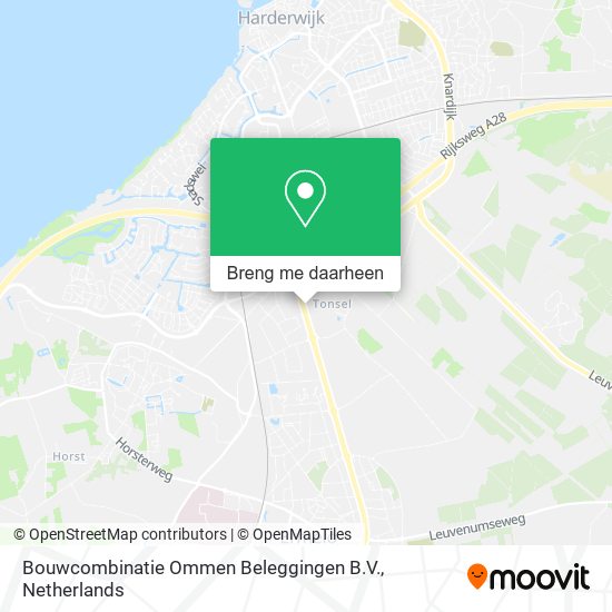 Bouwcombinatie Ommen Beleggingen B.V. kaart