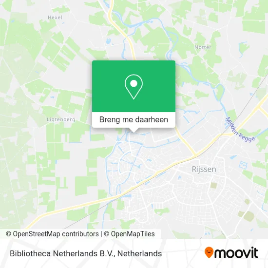 Bibliotheca Netherlands B.V. kaart