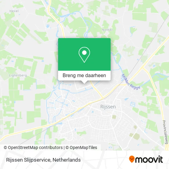 Rijssen Slijpservice kaart