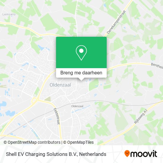 Shell EV Charging Solutions B.V. kaart