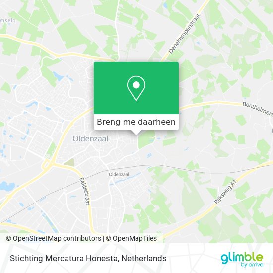 Stichting Mercatura Honesta kaart