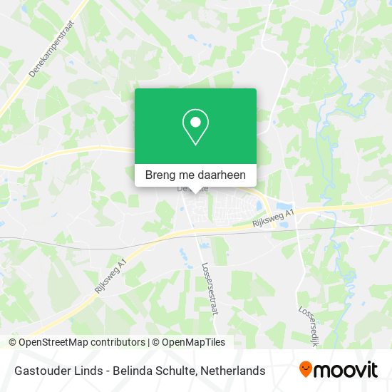 Gastouder Linds - Belinda Schulte kaart