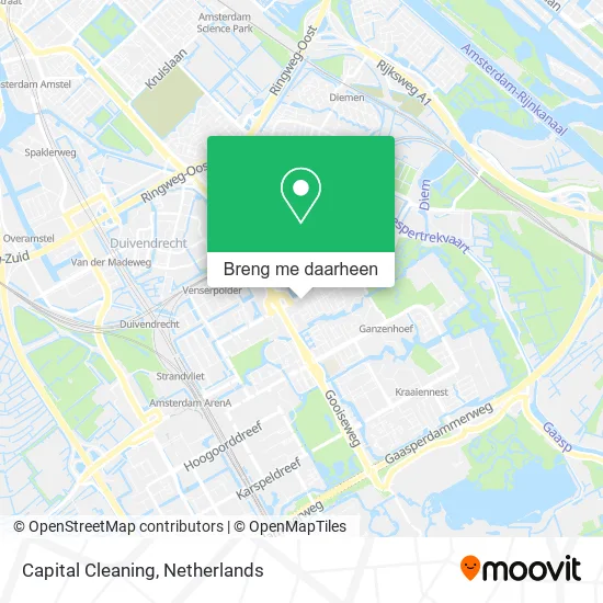 Capital Cleaning kaart