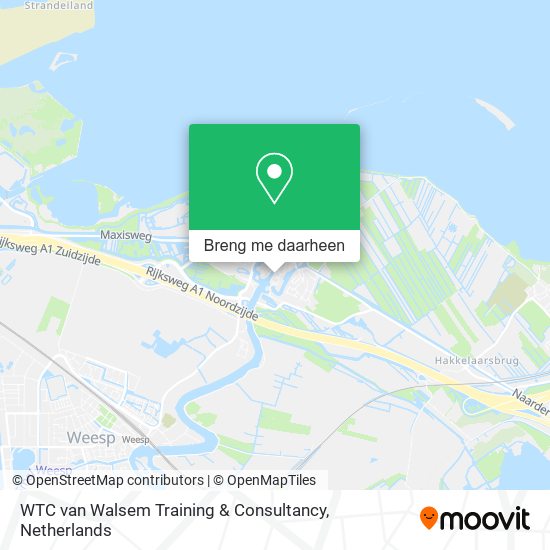 WTC van Walsem Training & Consultancy kaart