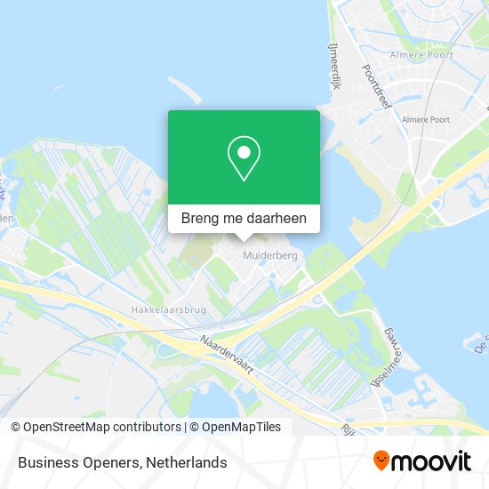 Business Openers kaart