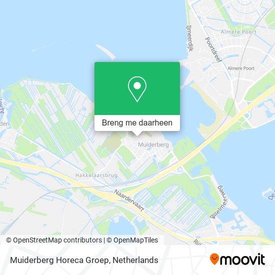 Muiderberg Horeca Groep kaart