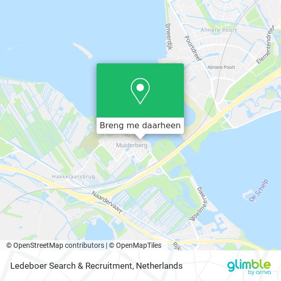 Ledeboer Search & Recruitment kaart