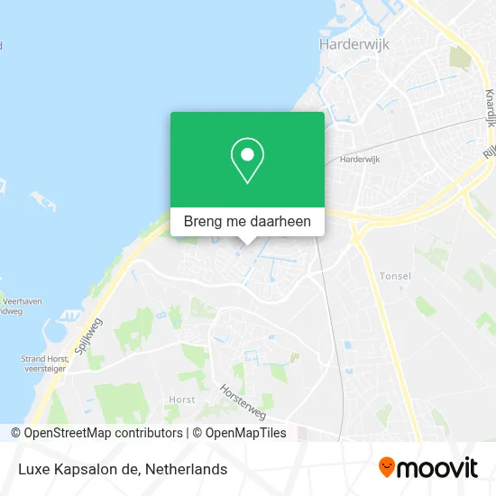 Luxe Kapsalon de kaart