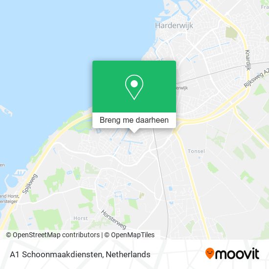 A1 Schoonmaakdiensten kaart