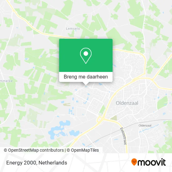 Energy 2000 kaart