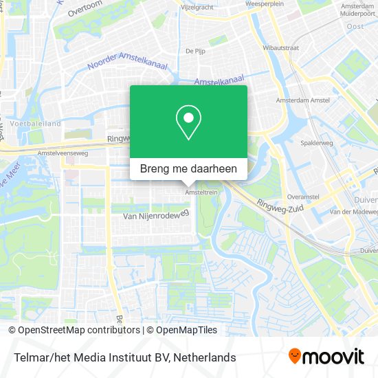 Telmar/het Media Instituut BV kaart