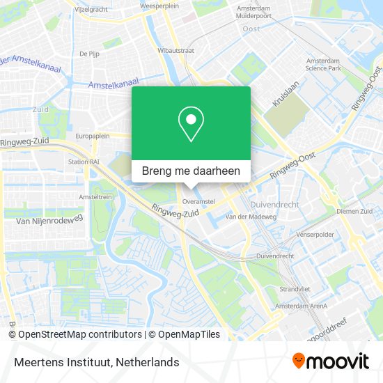 Meertens Instituut kaart