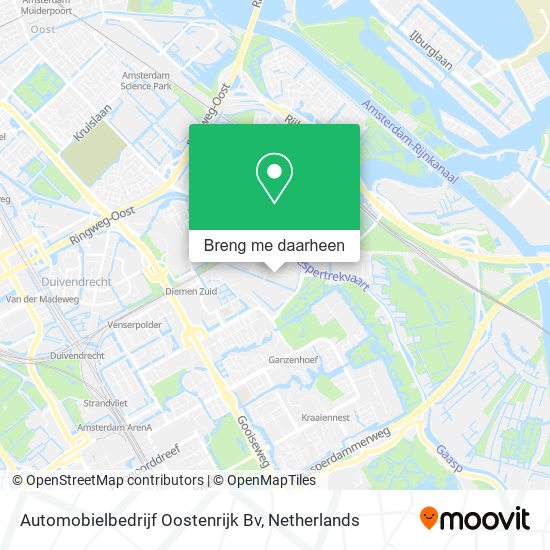 Automobielbedrijf Oostenrijk Bv kaart