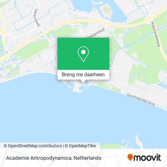 Academie Antropodynamica kaart