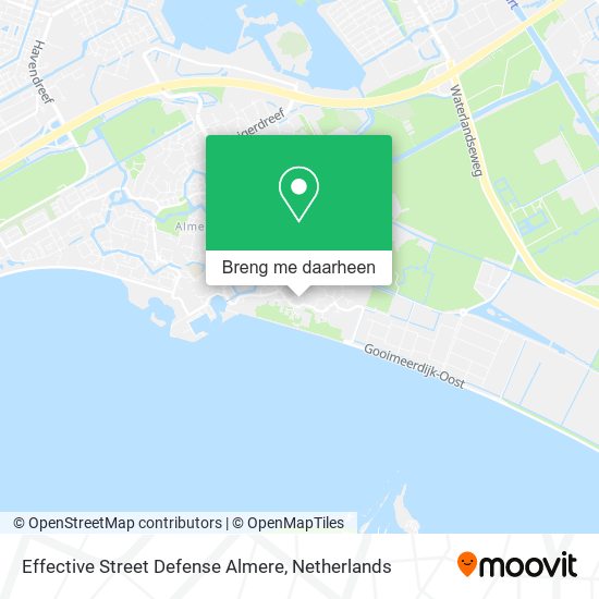 Effective Street Defense Almere kaart