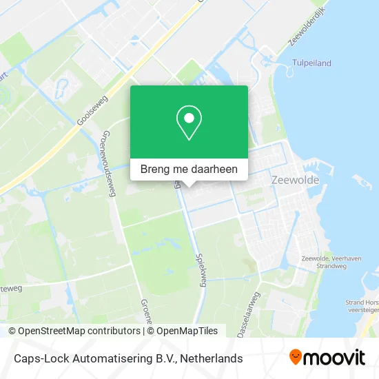 Caps-Lock Automatisering B.V. kaart