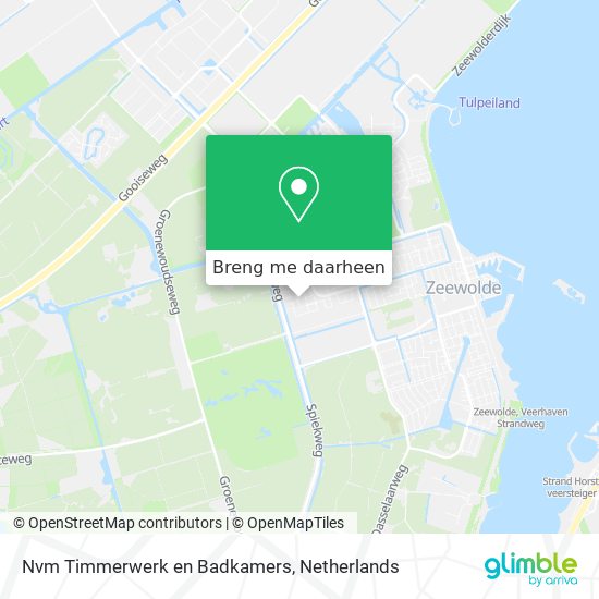 Nvm Timmerwerk en Badkamers kaart