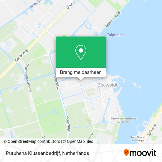 Putuhena Klussenbedrijf kaart