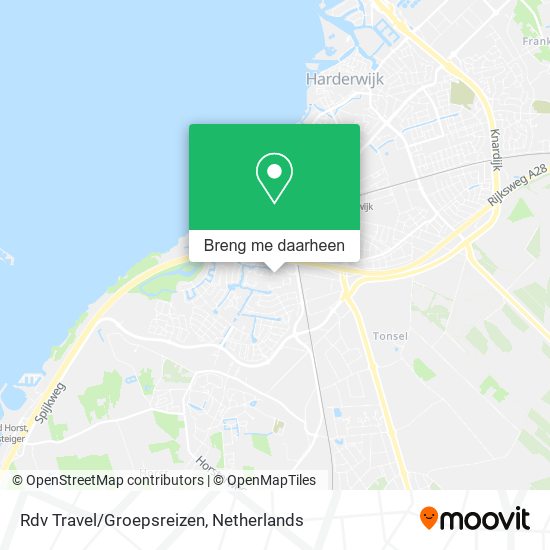 Rdv Travel/Groepsreizen kaart