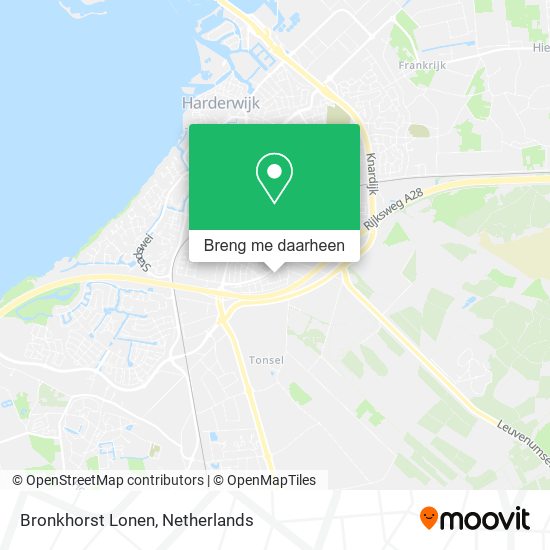 Bronkhorst Lonen kaart