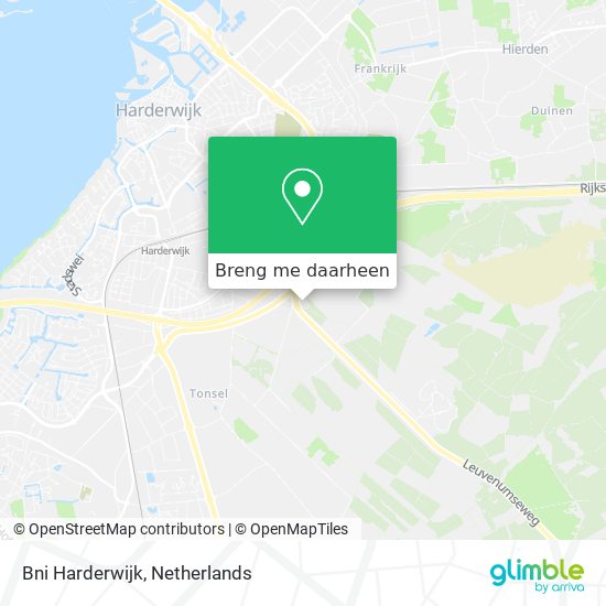 Bni Harderwijk kaart