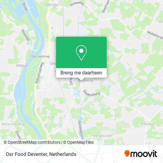 Dsr Food Deventer kaart