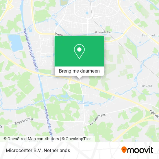 Microcenter B.V. kaart