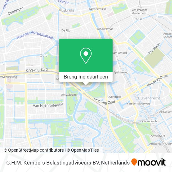 G.H.M. Kempers Belastingadviseurs BV kaart