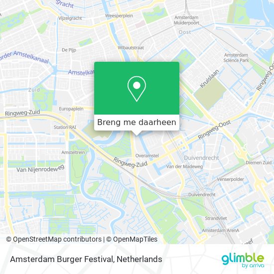 Amsterdam Burger Festival kaart