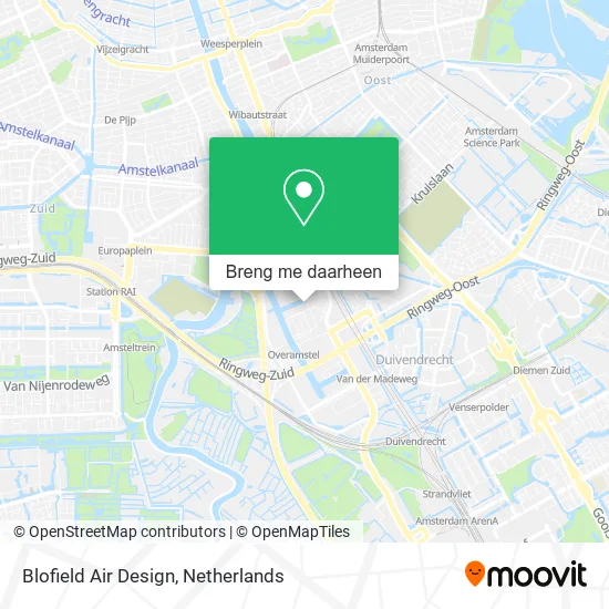 Blofield Air Design kaart