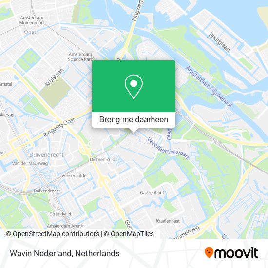 Wavin Nederland kaart