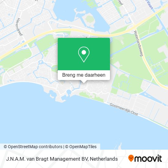 J.N.A.M. van Bragt Management BV kaart