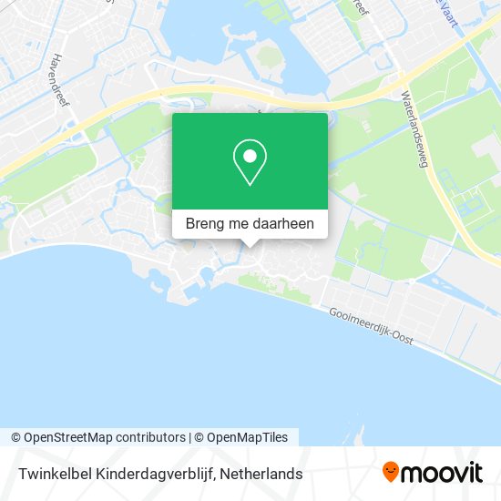 Twinkelbel Kinderdagverblijf kaart