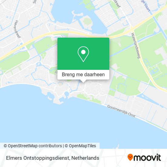 Elmers Ontstoppingsdienst kaart