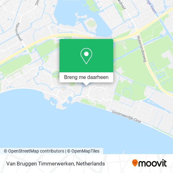 Van Bruggen Timmerwerken kaart