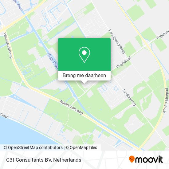 C3t Consultants BV kaart