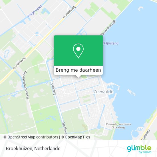 Broekhuizen kaart