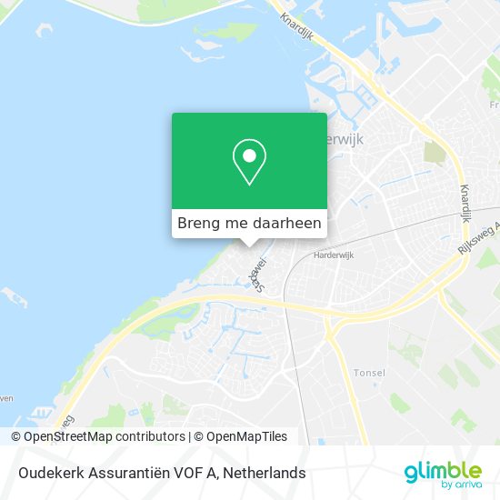 Oudekerk Assurantiën VOF A kaart