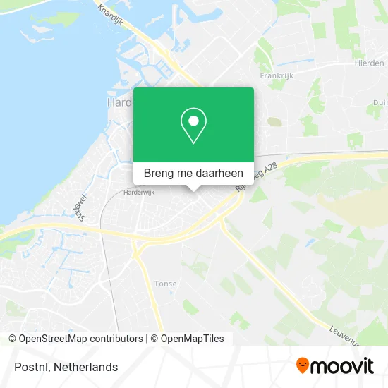 Postnl kaart